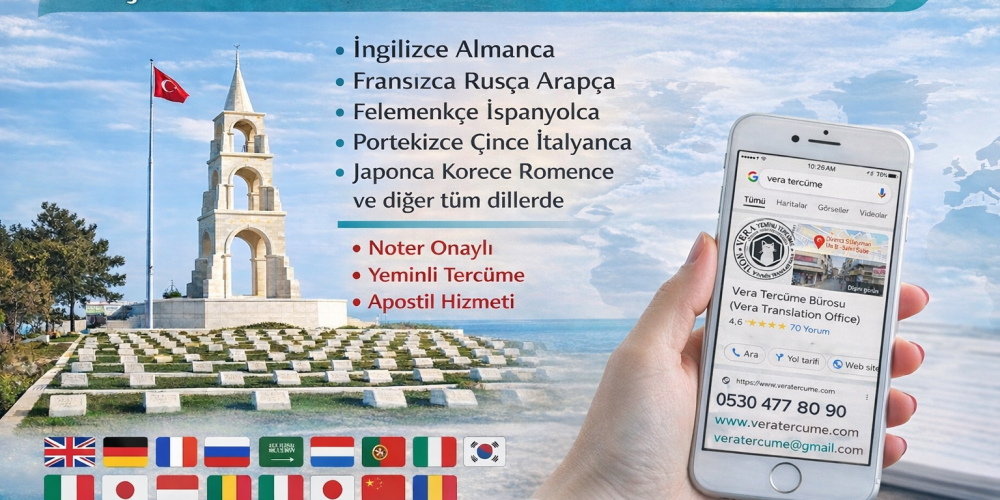 Çanakkale Vera Tercüme Bürosu
