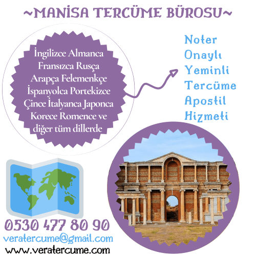 Manisa Tercüme Bürosu
