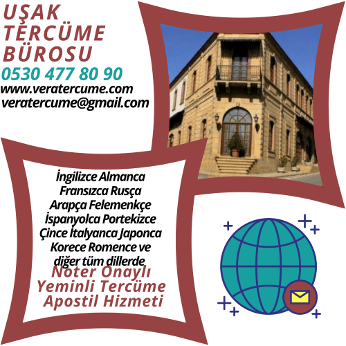 Uşak Tercüme Bürosu