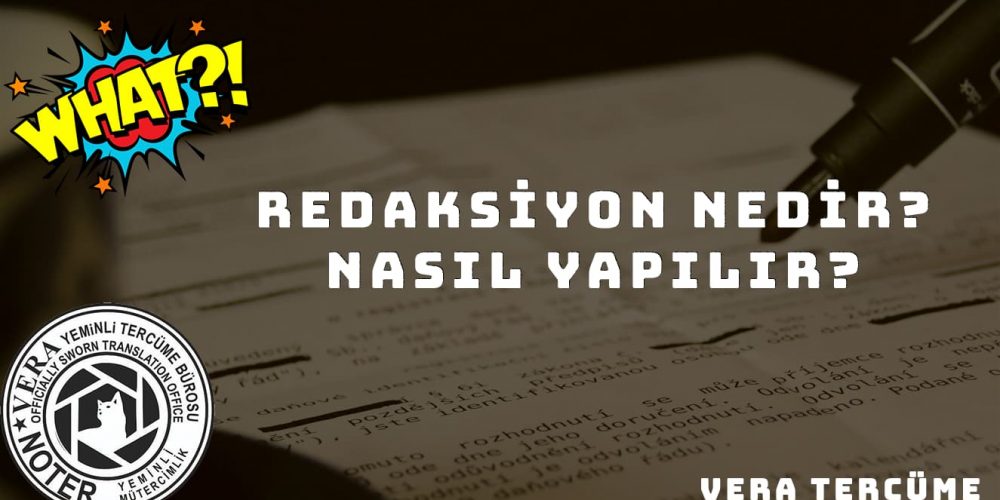 Redaksiyon Nedir? Ne İşe Yarar?