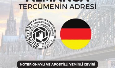 Almanca Vekaletname Tercümesi